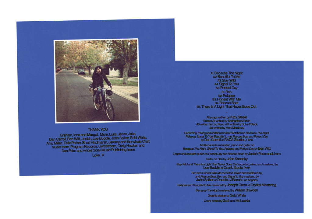 Katy Steele - Undressed (Limited Edition Signed Vinyl)